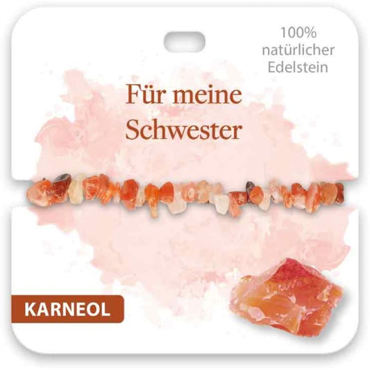Armband Edelstein Für meine Schwester