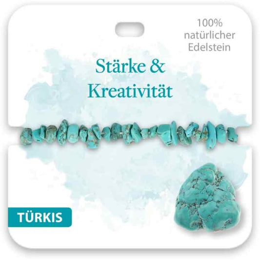 Armband Edelstein Türkis