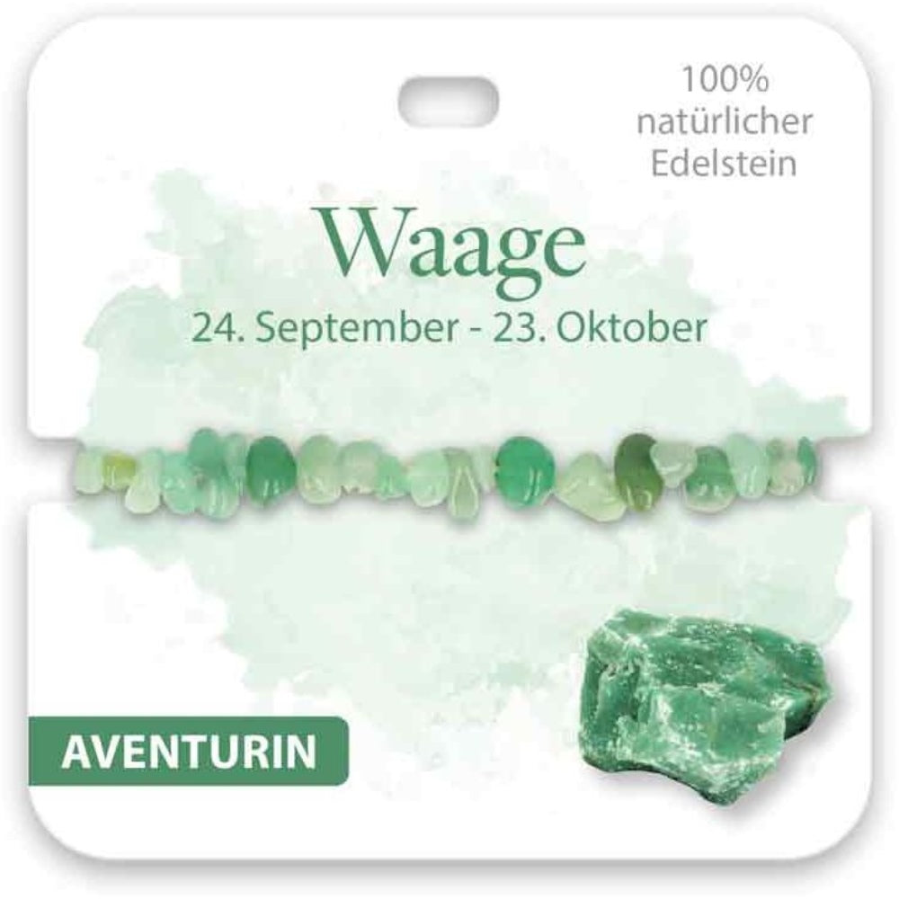 Armband Edelstein Waage