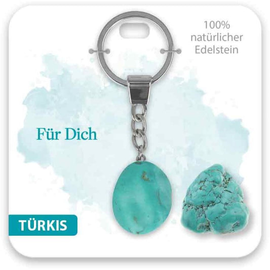 Schlüsselanhänger Edelstein Für dich