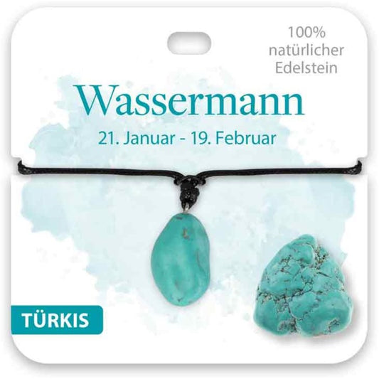 Kette Edelstein Wassermann