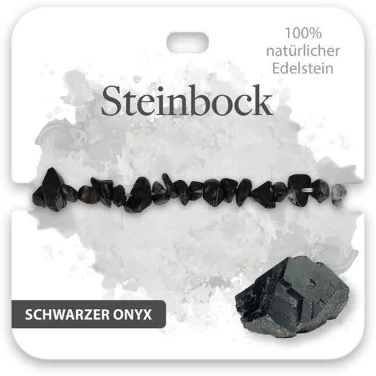 Armband Edelstein Steinbock