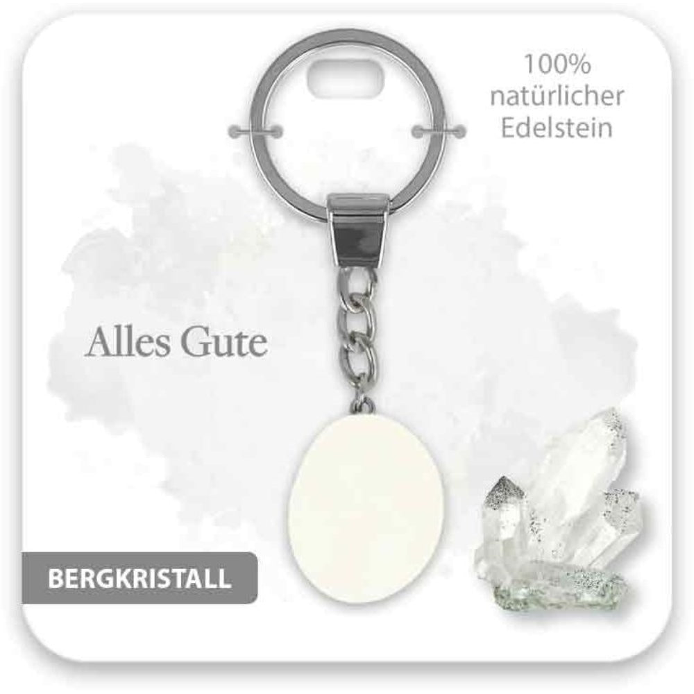 Schlüsselanhänger Edelstein Alles Gute