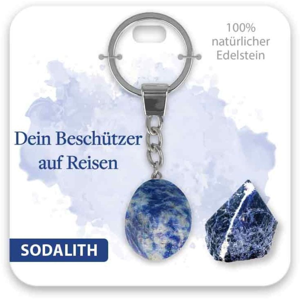 Schlüsselanhänger Edelstein Dein Beschützer auf Reisen