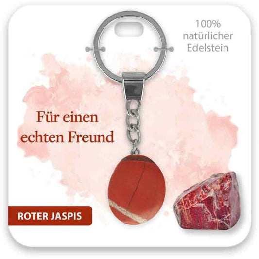 Schlüsselanhänger Edelstein Für einen echten Freund