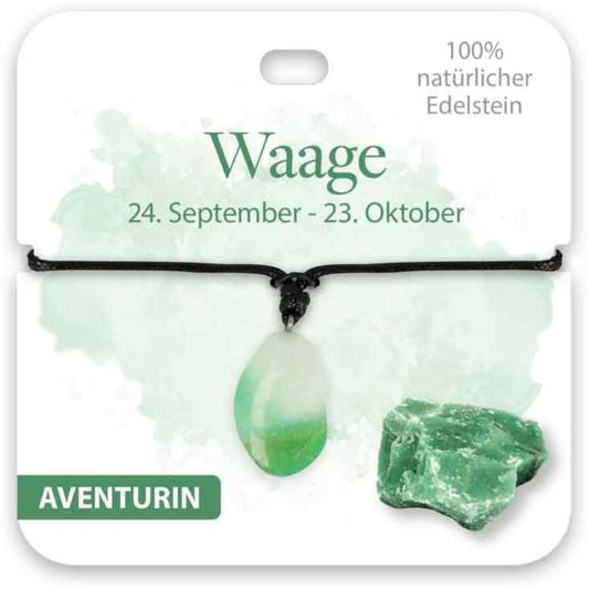 Kette Edelstein Waage