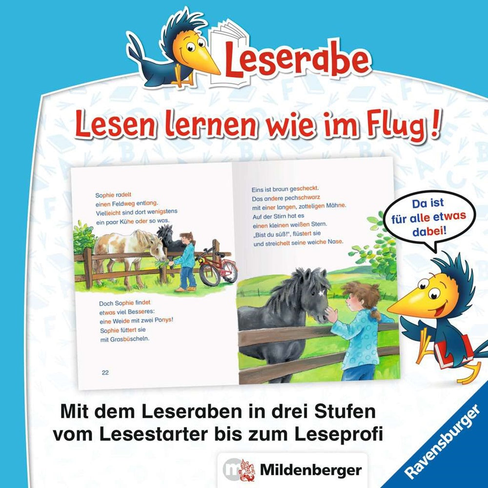 Pferdegeschichten - Leserabe ab 2. Klasse - Erstlesebuch für Kinder ab 7 Jahren (mit Mildenberger Silbenmethode)