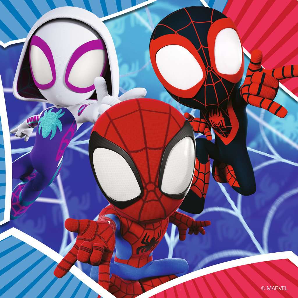 Ravensburger Puzzle 3 X 49 Teile Spideys Abenteuer