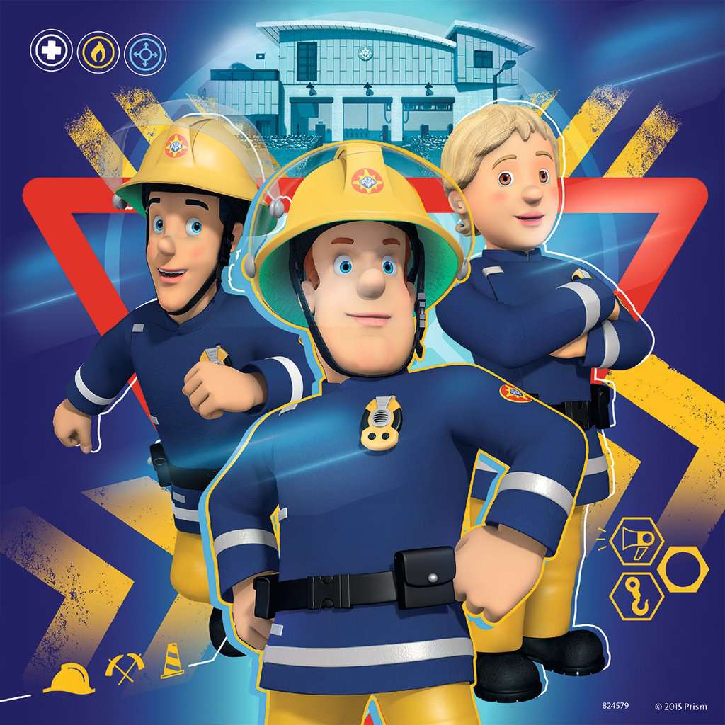 Ravensburger Puzzle 3 X 49 Teile Bei Gefahr Sam rufen