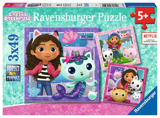 Ravensburger Puzzle 3 X 49 Teile Spielzeit mit Gabby