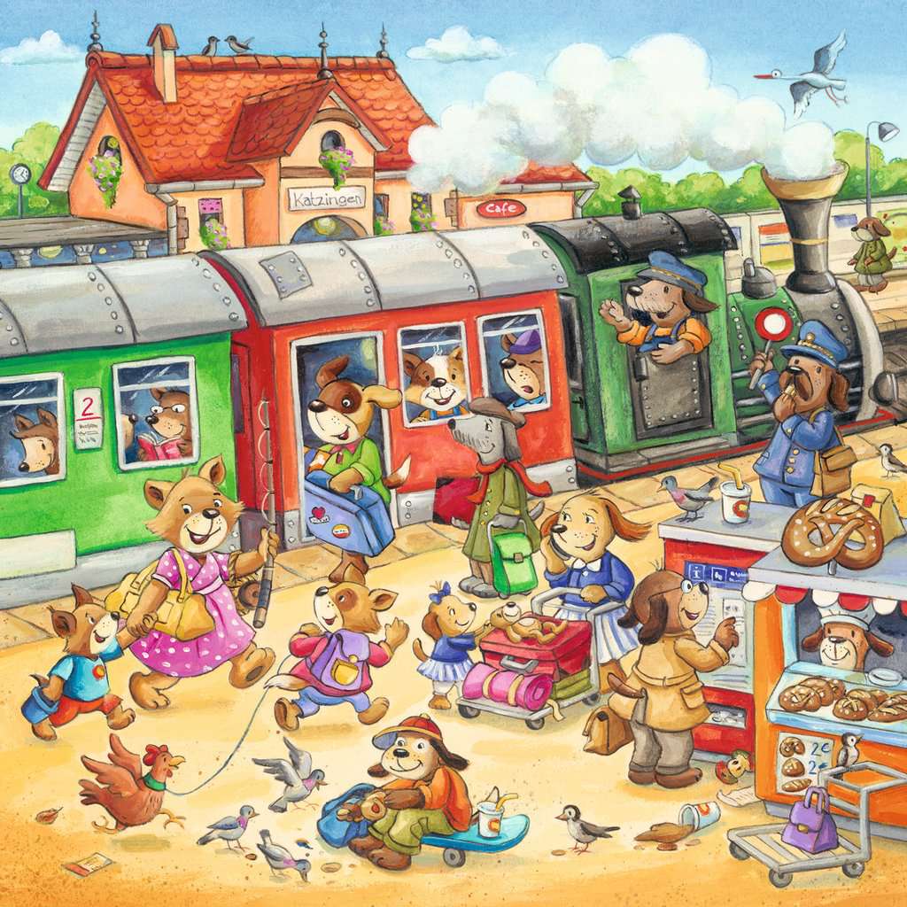 Ravensburger Puzzle 3 X 49 Teile Ferien auf dem Land