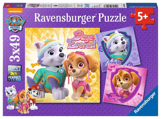 Ravensburger Puzzle 3 X 49 Teile Bezaubernde Hundemädchen