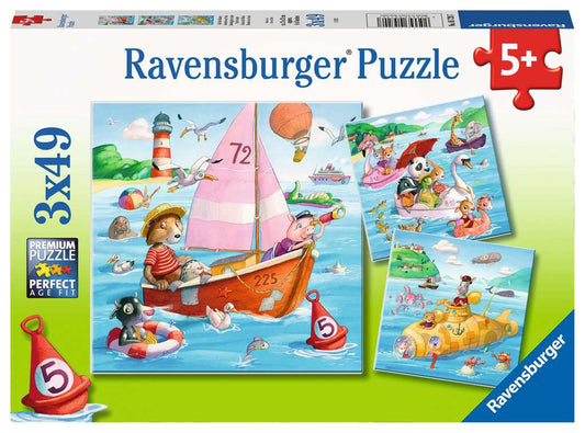 Ravensburger Puzzle 3 X 49 Teile Auf dem Wasser