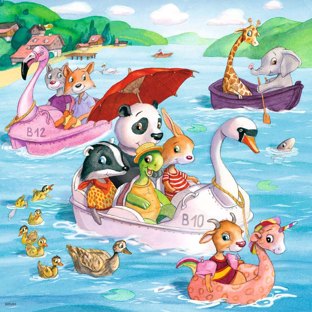 Ravensburger Puzzle 3 X 49 Teile Auf dem Wasser
