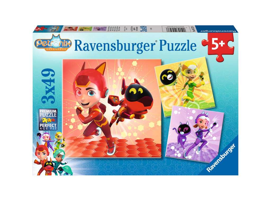 Ravensburger Puzzle 3 X 49 Teile Matt Jia und Emma