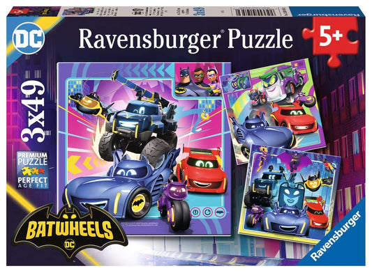 Ravensburger Puzzle 3 X 49 Teile An alle Batwheels!