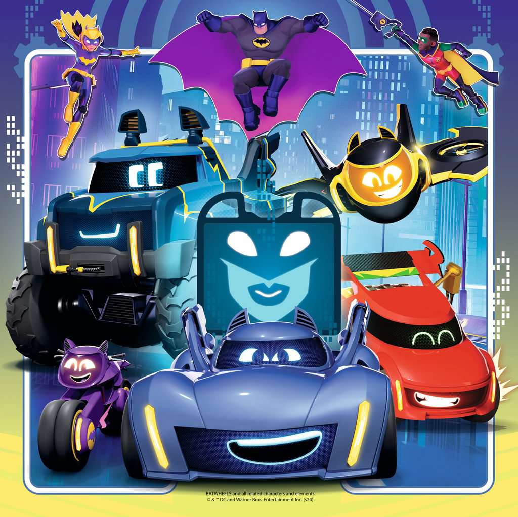 Ravensburger Puzzle 3 X 49 Teile An alle Batwheels!