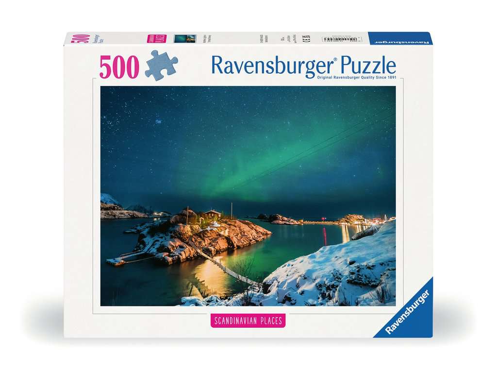 Ravensburger Puzzle 500 Teile Nordlichter in Tromsø Norwegen
