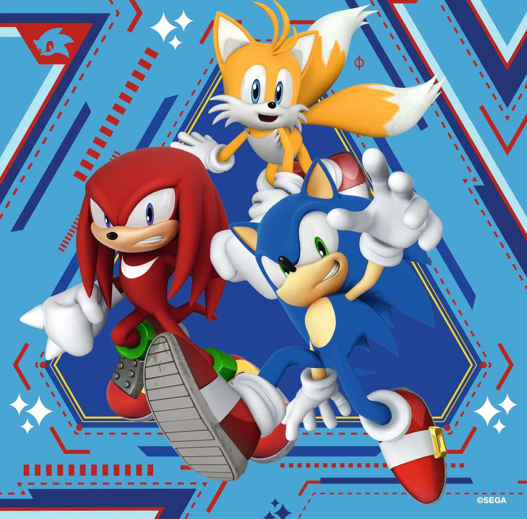 Ravensburger Puzzle 3 X 49 Teile Die Abenteuer von Sonic