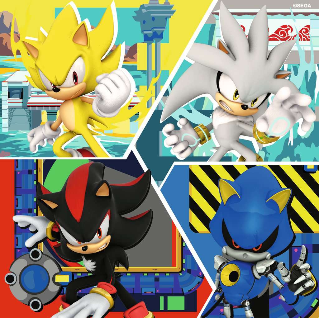 Ravensburger Puzzle 3 X 49 Teile Die Abenteuer von Sonic