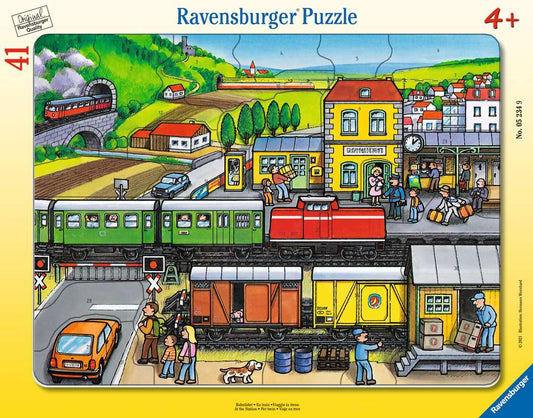 Ravensburger Rahmenpuzzle 41 Teile Bahnfahrt