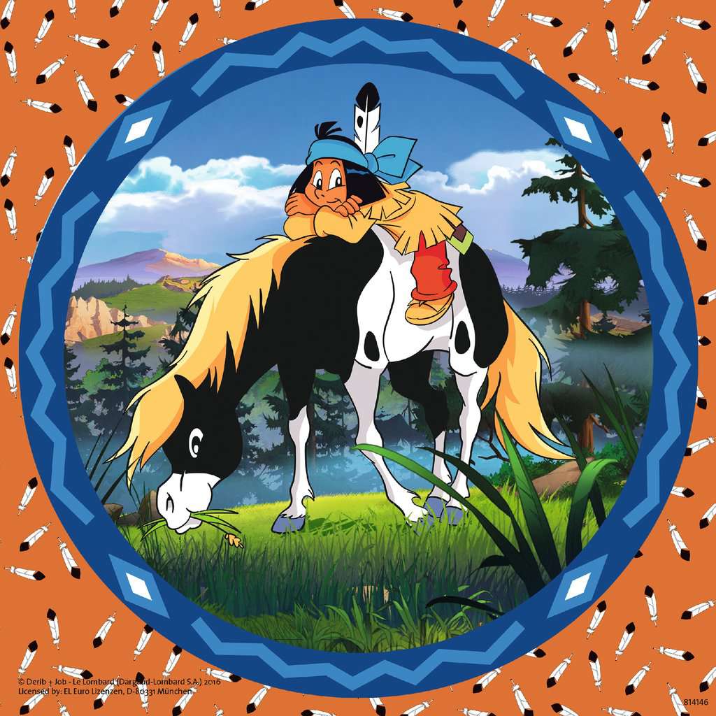 Ravensburger Puzzle 3 X 49 Teile Yakari der tapfere Indianer