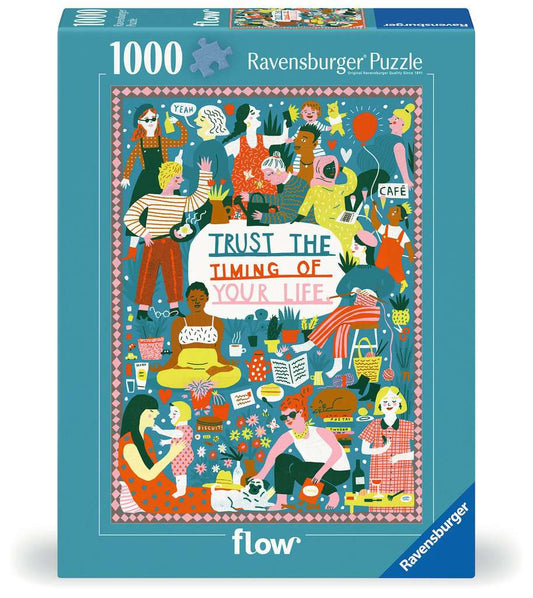 Ravensburger Puzzle 1000 Teile Trust Timing of your Life