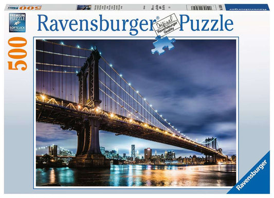 Ravensburger Puzzle 500 Teile New York - die Stadt die niemals schläft