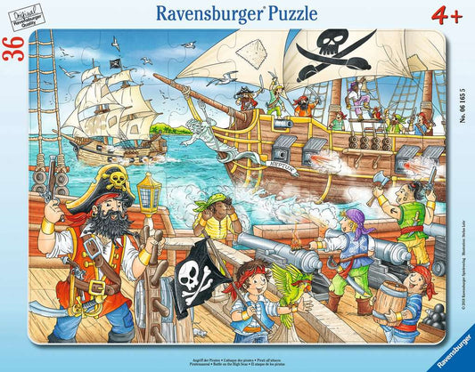 Ravensburger Rahmenpuzzle 36 Teile Angriff der Piraten