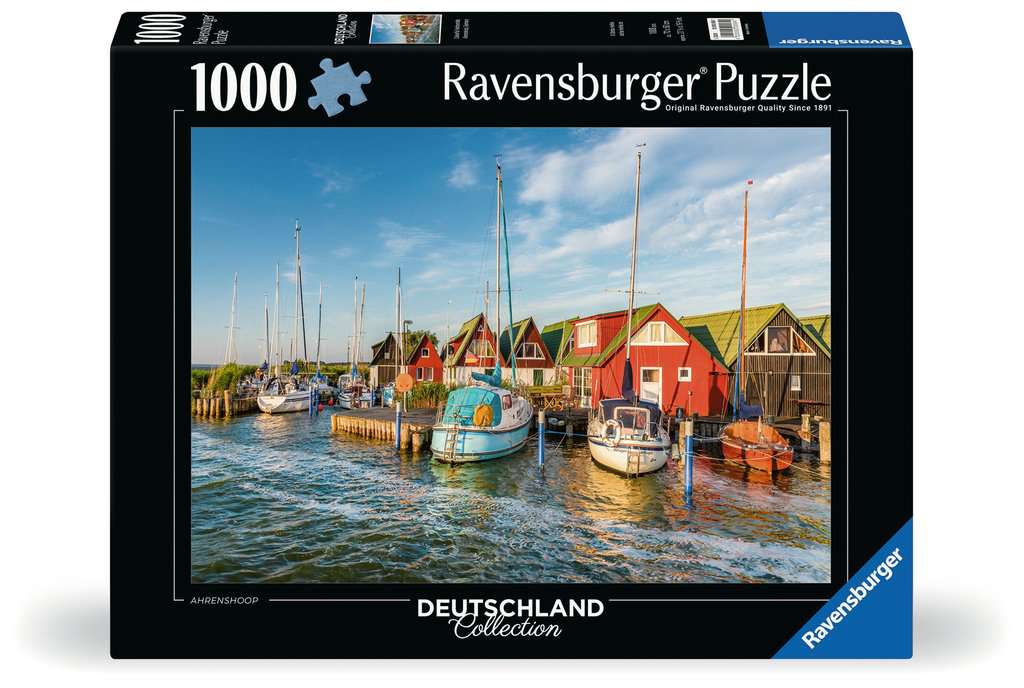 Ravensburger Puzzle 1000 Teile Romantische Hafenwelt von Ahrenshoop