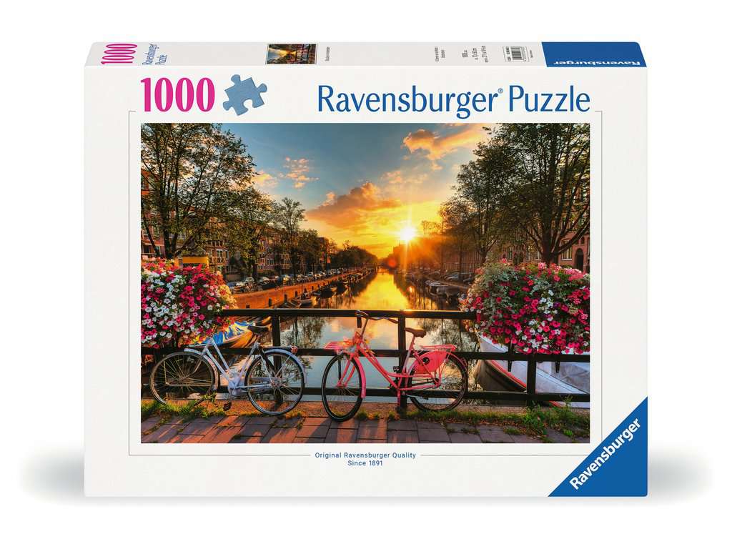 Ravensburger Puzzle 1000 Teile Fahrräder in Amsterdam
