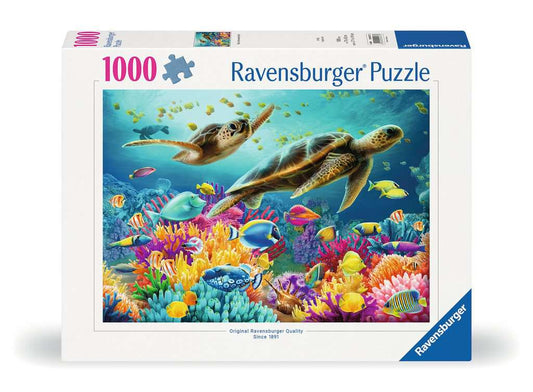 Ravensburger Puzzle 1000 Teile Blaue Unterwasserwelt