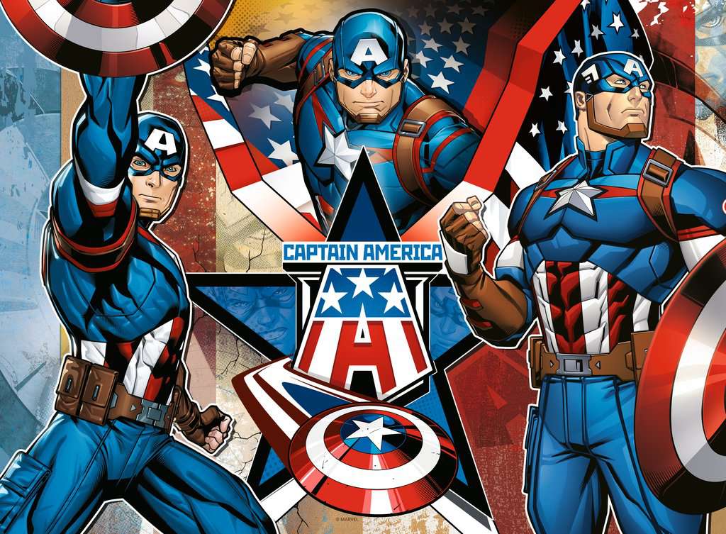 Ravensburger Puzzle 100 Teile XXL Der erste Avenger