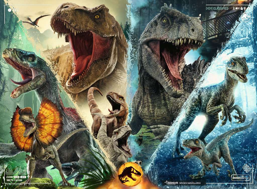 Ravensburger Puzzle 100 Teile XXL Dinosaurierarten
