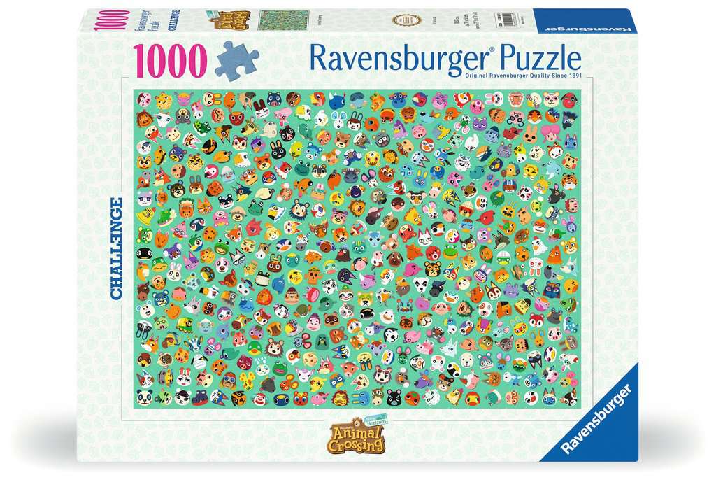Ravensburger Puzzle 1000 Teile Challenge Animal Crossing
