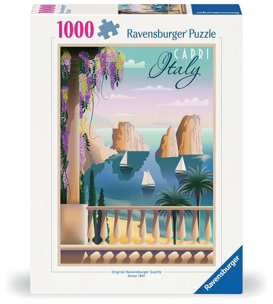 Ravensburger Puzzle 1000 Teile Postkarte aus Capri