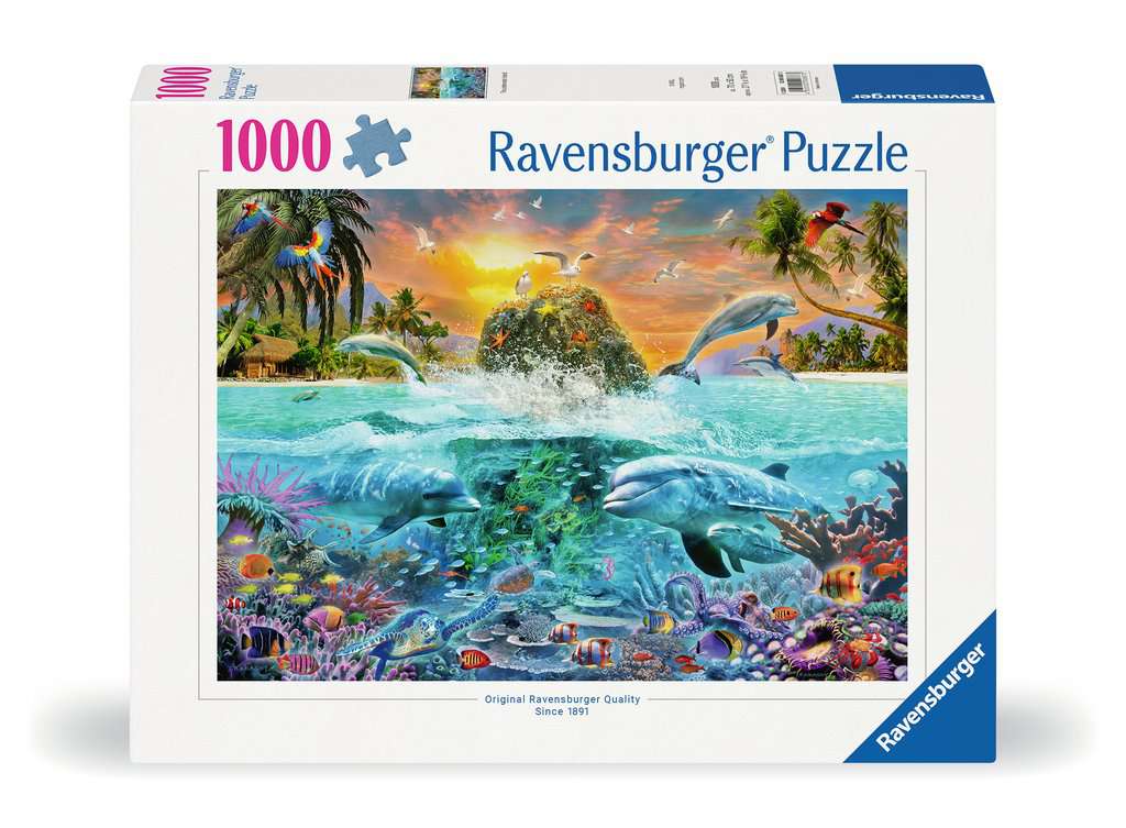 Ravensburger Puzzle 1000 Teile Die Unterwasserinsel