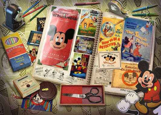 Ravensburger Puzzle 1000 Teile 1950 Mickey Moments