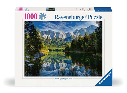Ravensburger Puzzle 1000 Teile Eibsee mit Wettersteingebirge und Zugspitze