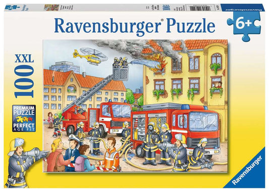 Ravensburger Puzzle 100 XXL Teile Unsere Feuerwehr