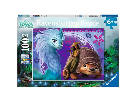 Ravensburger Puzzle 100 Teile XXL Die fantastische Welt von Raya