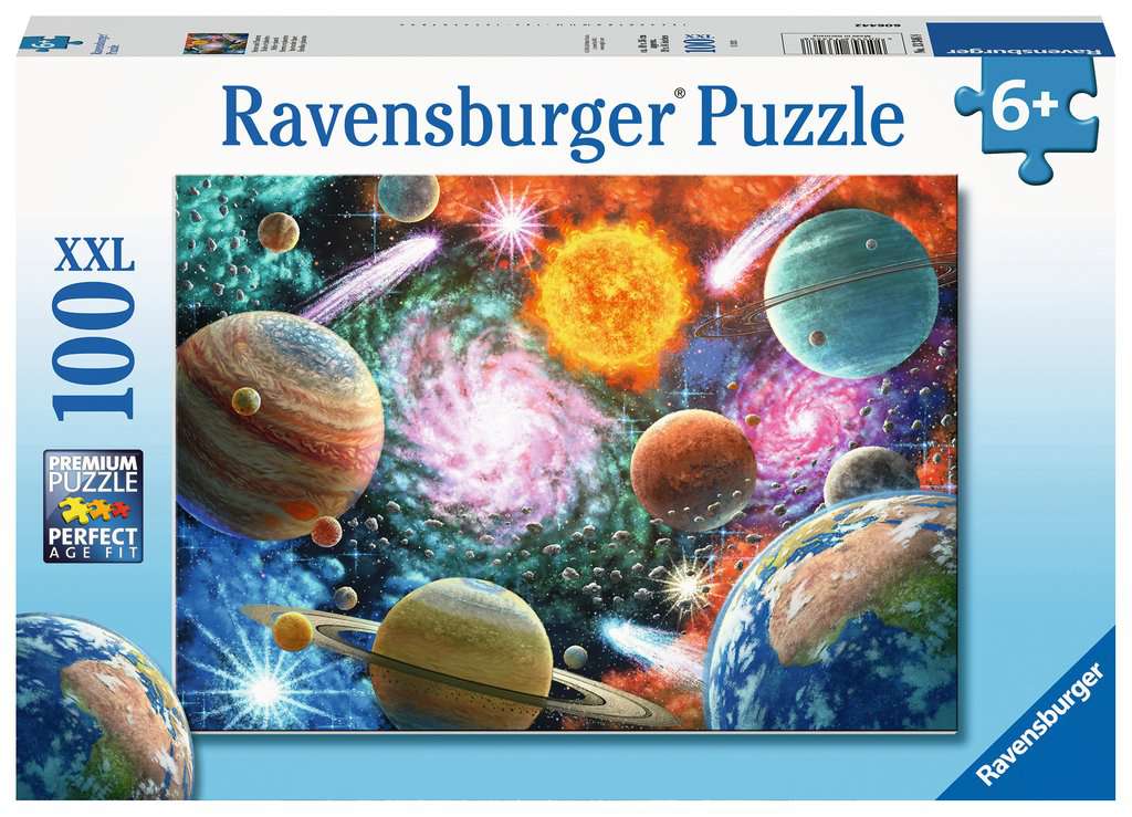 Ravensburger Puzzle 100 Teile XXL Sterne und Planeten