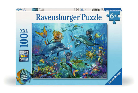 Ravensburger Puzzle 100 Teile XXL Abenteuer unter Wasser