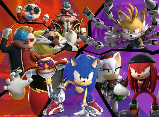 Ravensburger Puzzle 100 Teile XXL Nichts kann Sonic aufhalten