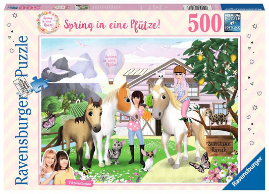 Ravensburger Puzzle 500 Teile ViktoriaSarina und ihre Lieblinge