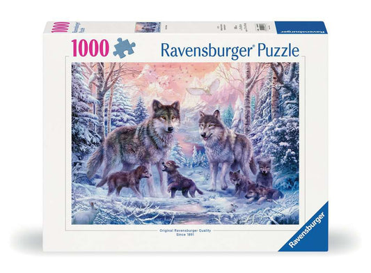 Ravensburger Puzzle 1000 Teile Arktische Wölfe