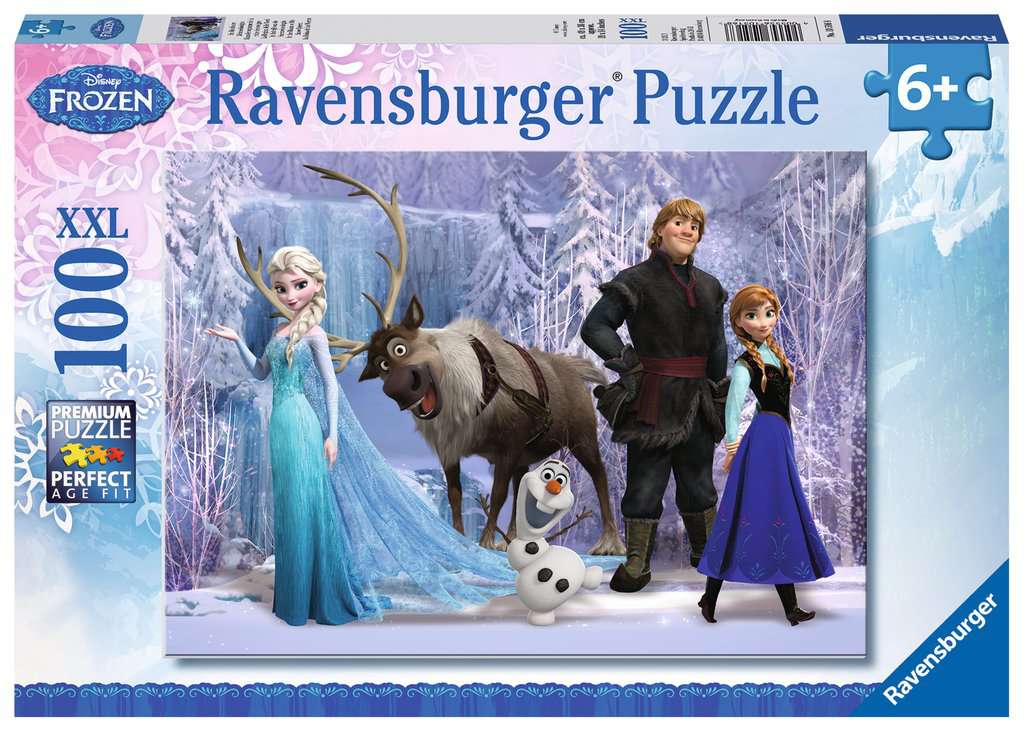 Ravensburger Puzzle 100 Teile XXL Im Reich der Schneekönigin
