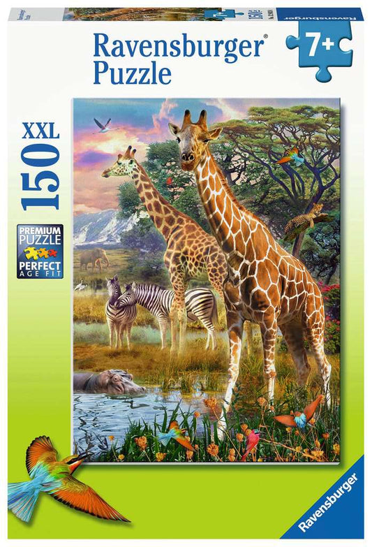 Ravensburger Puzzle 150 Teile XXL Bunte Savanne