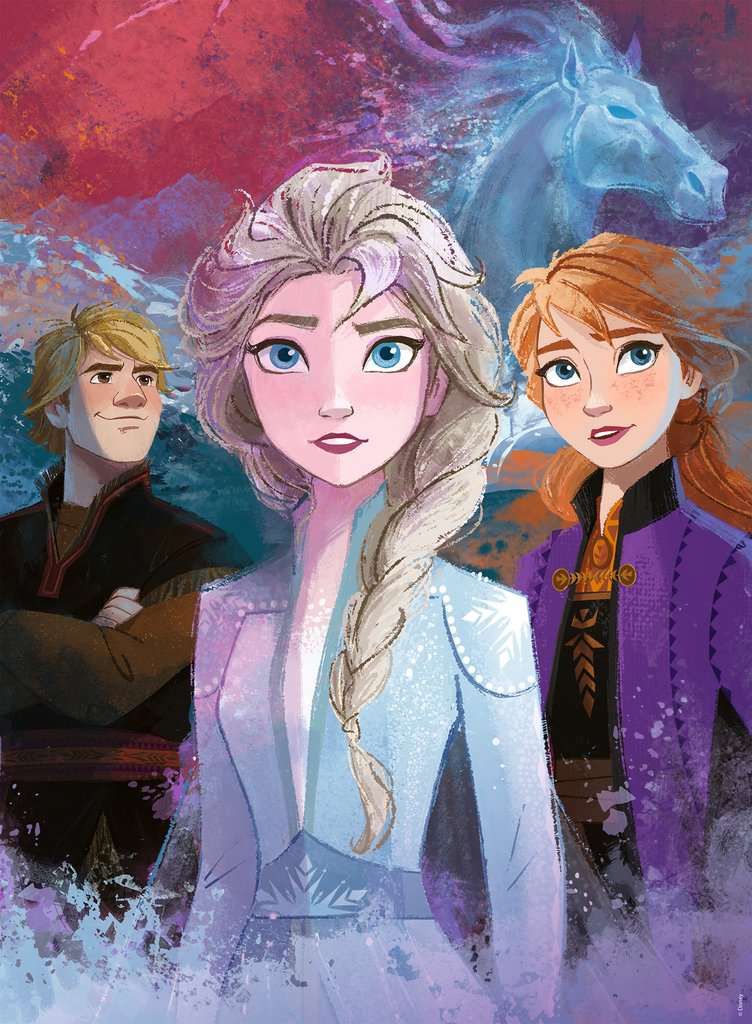 Ravensburger Puzzle 300 Teile Elsa Anna und Kristoff