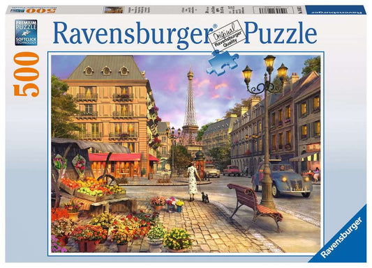 Ravensburger Puzzle 500 Teile Spaziergang durch Paris